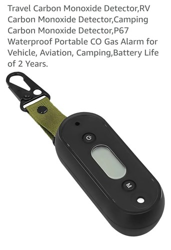 Allarme audio luce portatile - e,