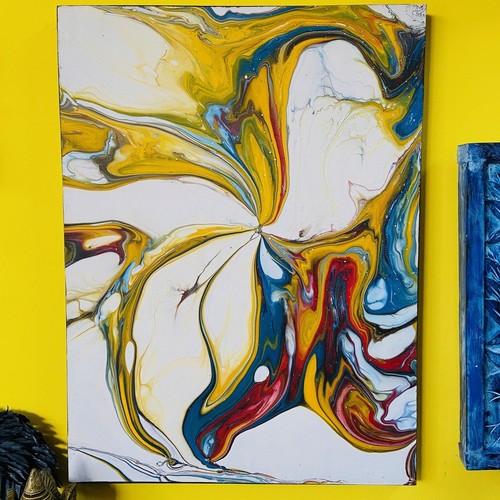 Quadro astratto tela