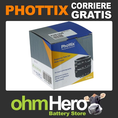 Phottix set tubi prolunga - phottix,