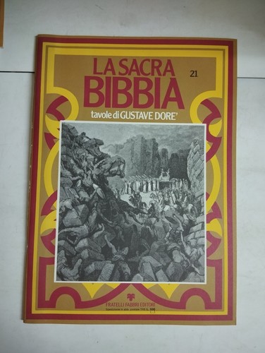 Sacra bibbia tavole di - tavole,