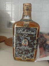 whisky vintage ballantines 
