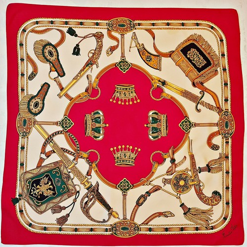Scarf italy vintage - scarf,