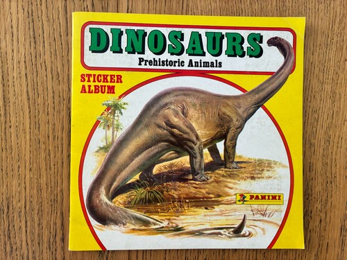 Album panini dinosaurs 1986 - dinosaurs,