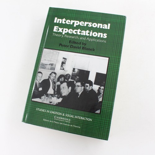 Interpersonal expectations - interpersonal,