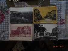 scauri minturno littoria lotto 6 cartoline fg cond modeste . suff lotto indivis.