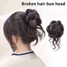 Chignon con capelli sintetici