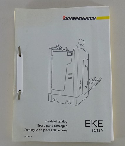 Catalogo ricambi jungheinrich - catalogo,