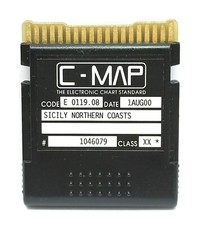 Cartografia nautica C-Map sicily northern coasts carta sicilia cartuccia charts