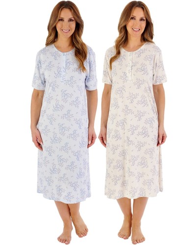 Nightie bamboo cotone - nightie, in