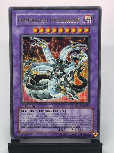 Yugioh chimeratech overdragon - yugioh,