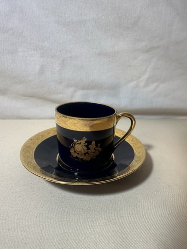 Tazza piattino limoges - piattino,