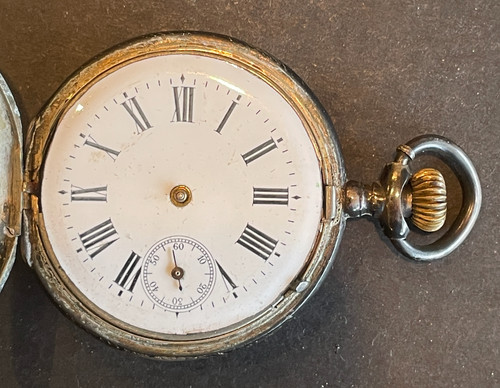 Antico orologio tasca - antico, ancre
