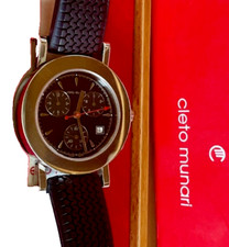 CLETO MUNARI -famoso orologio di design veneziano - logo Ferrari progettato