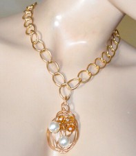 Collana donna oro dorato