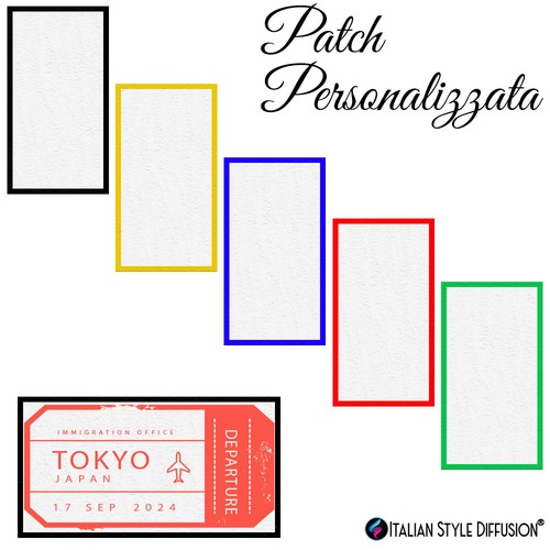Patch toppa personalizzata - patch, o