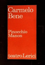 Bene carmelo pinocchio - pinocchio., manon