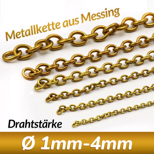 Catena metallo ottone - in, 1