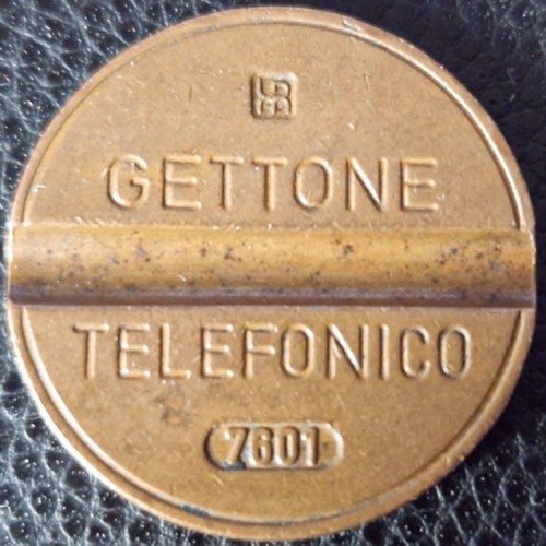 Gettone telefonico ipm 7601 - gettone, 7601-