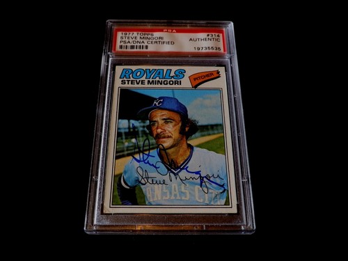 Steve mingori 1977 topps - 1977,