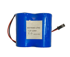 BATTERIA PILA LITIO  7,2V 13AH COMPATIBILE CENTRALE BEGHELLI INTELLIGENT 8132
