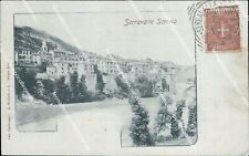 az455 cartolina serravalle scrivia alessandria piemonte inizio 900 bella!!