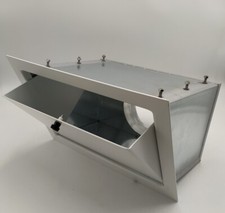 Tramoggia carica pellet TRAMOGGIA150 -  metallo verniciato bianco