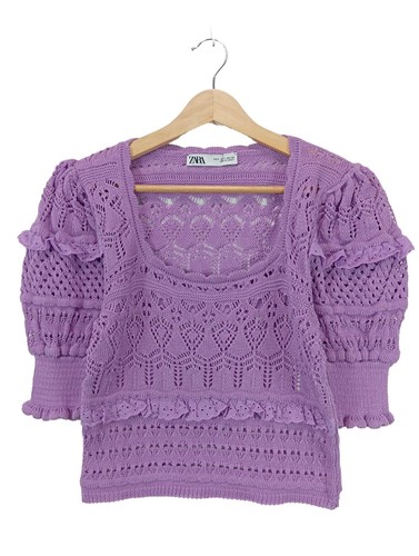 Zara maglione maniche corte - zara,