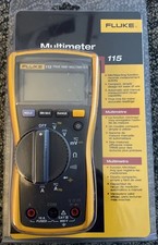 Multimetro digitale Fluke 600V - FLUKE-115 NUOVO con cavi.