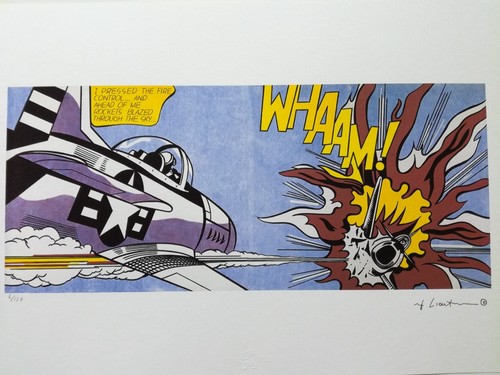 Firmato roy lichtenstein - firmato,