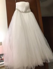 abito da sposa nuovo tg 42/44