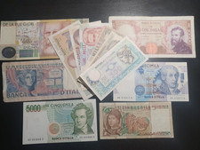 lotto banconote italiane lire