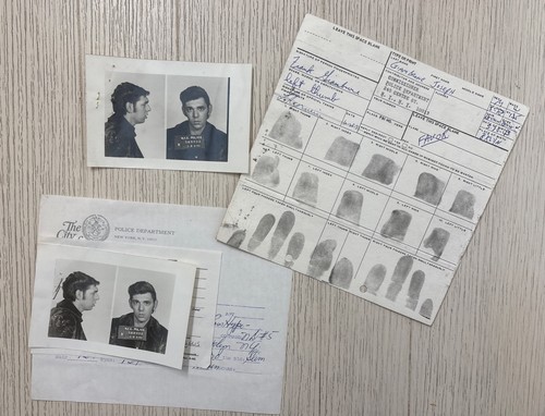 Biglietto arresto mugshot - biglietto,