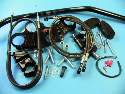 Kit manubrio abm superbike - kit,
