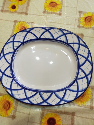 Piatto ovale ceramica - piatto, in