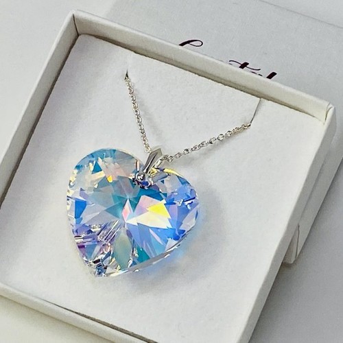 Collana con ciondolo - cuore, ab