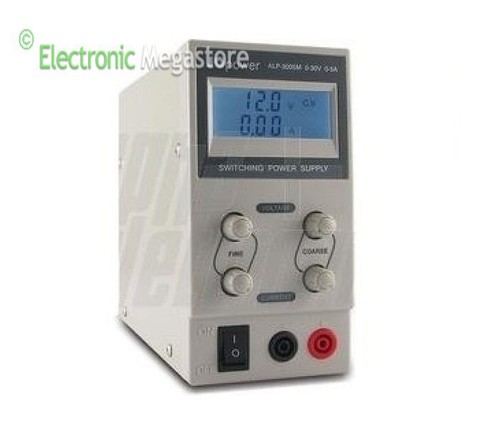 Alimentatore banco 30v - banco, 0/30v