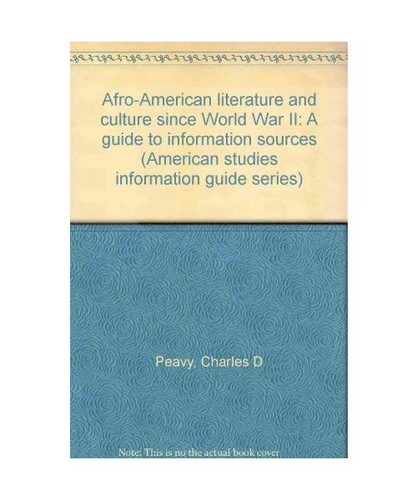 Afro american literature and - literature,