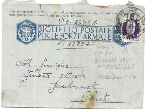 Posta militare - posta,