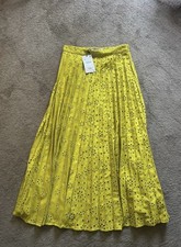 Gonna midi Zara plissettata