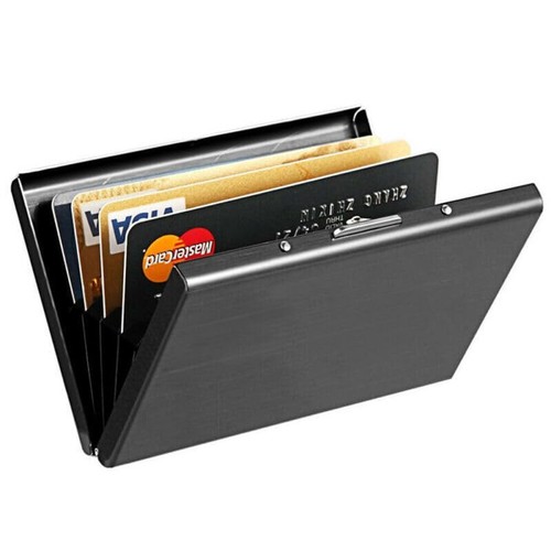 Porta carte metallo con - metallo,