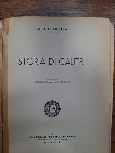 Storia calitri acocella - storia, di