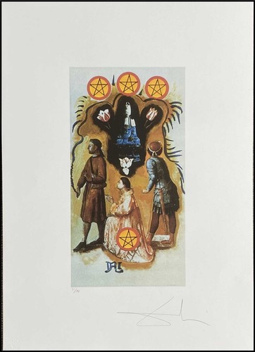 Salvador dali tarot 70 - salvador,