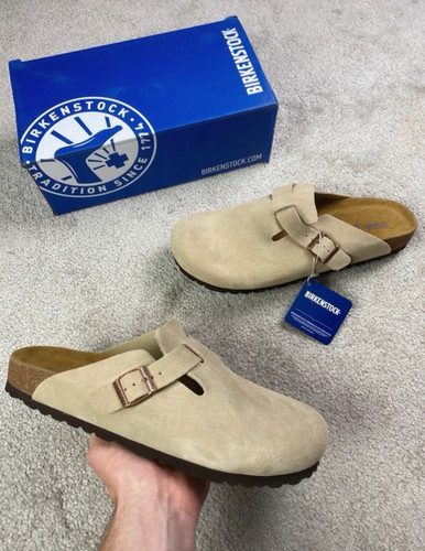 Birkenstock boston beige - birkenstock,