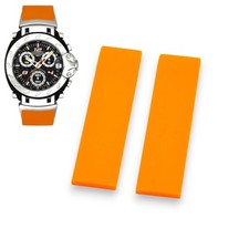 Cinturino in gomma arancione