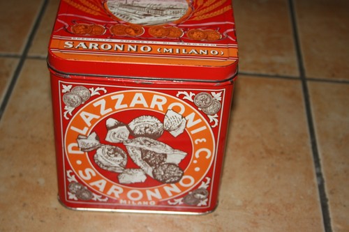 Scatola latta lazzaroni - scatola,