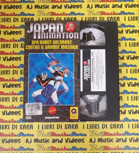 Vhs cartonata ufo robot - cartonata,