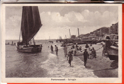 Cartolina porto recanati fp - cartolina,