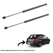 2 MOLLE A GAS PISTONI