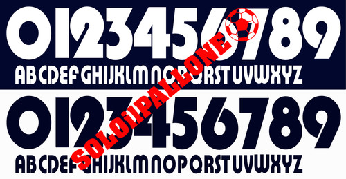 Kit nome numero x maglia - kit,