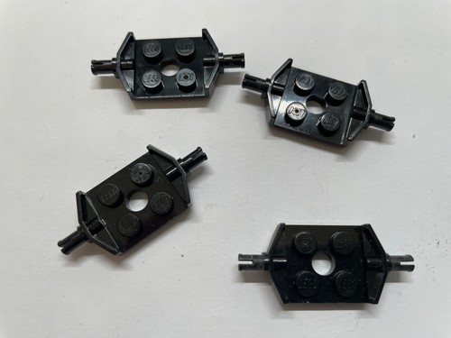 Lego black plate - black, modified